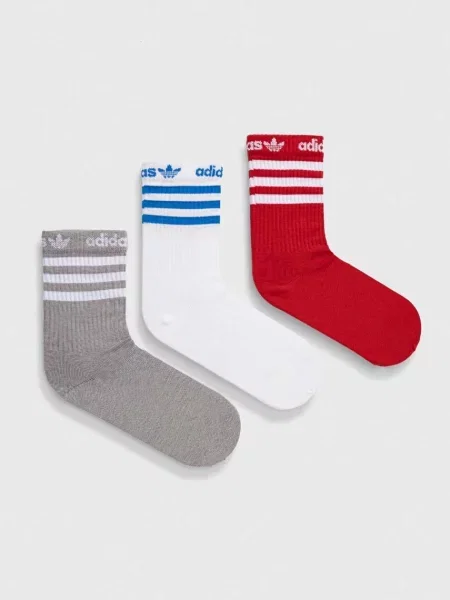 Чорапи adidas Originals 3 броя сиво