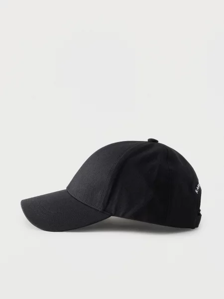 Karl Lagerfeld Čiapka / biela čierna