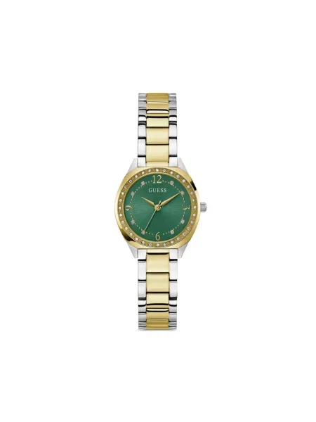 Часовник Guess зелено