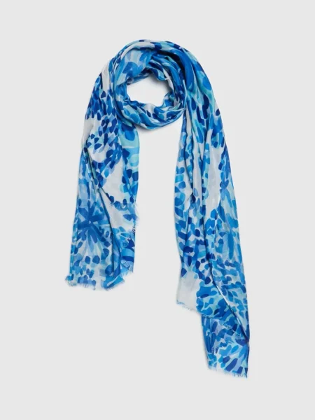 Fular Moodo albastru