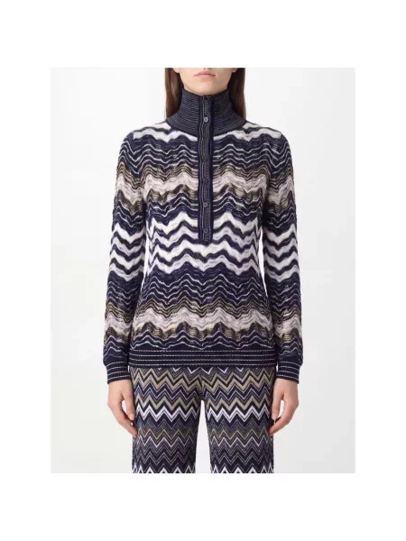 Sweter z golfem Missoni do golfa