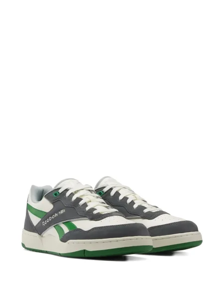 Sneakerși Reebok din piele de căprioară gri