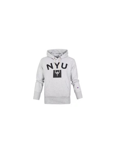 Champion Hooded Sweatshirt Mężczyźni Bluzy i bluzy z kapturem Champion Size: M szary