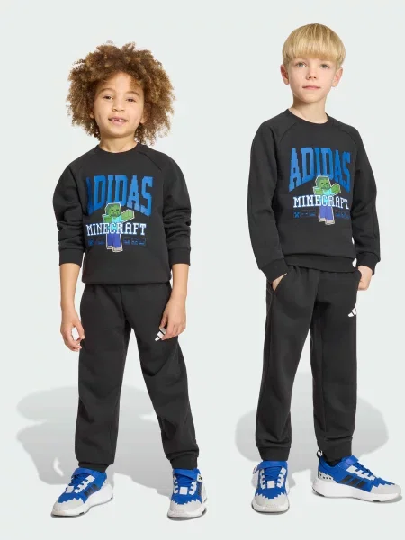 Спортивный костюм Adidas черный