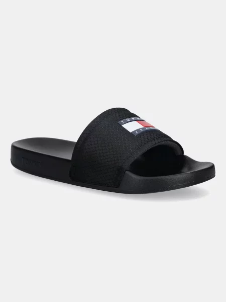 Pánske šľapky Tommy Jeans Pool black čierna