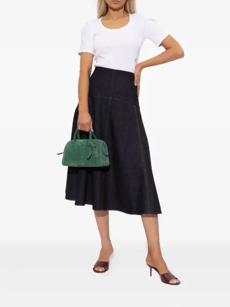 Sandale Jacquemus din piele roșu