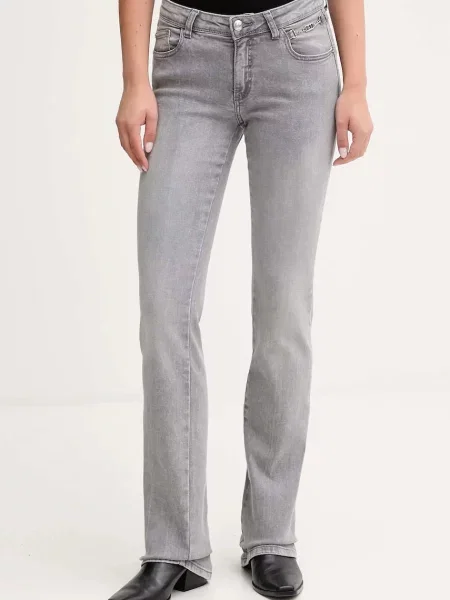 Gaudi jeans medium waist gri