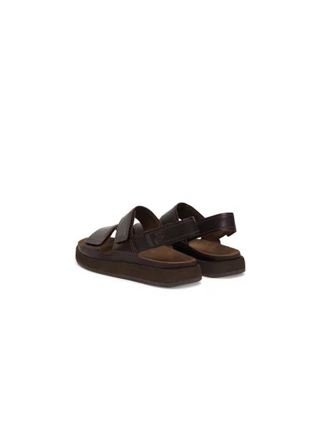 TIMBERLAND Sandály tmavě hnědá
