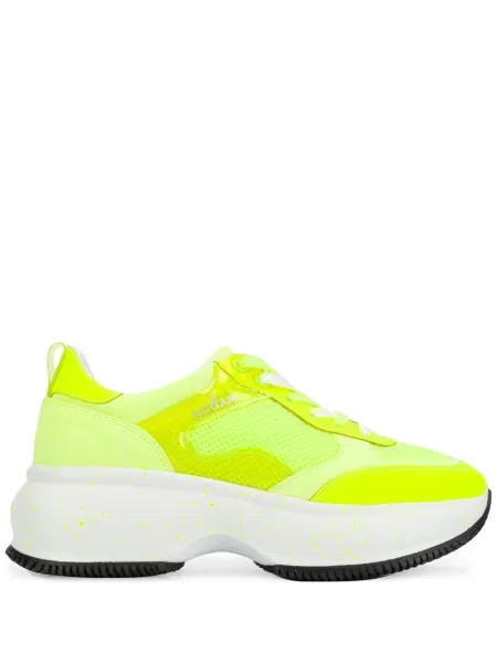 Sneakerși Hogan cu platformă verde