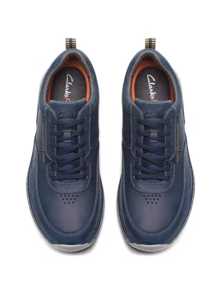 Pantofi Clarks din dantelă albastru