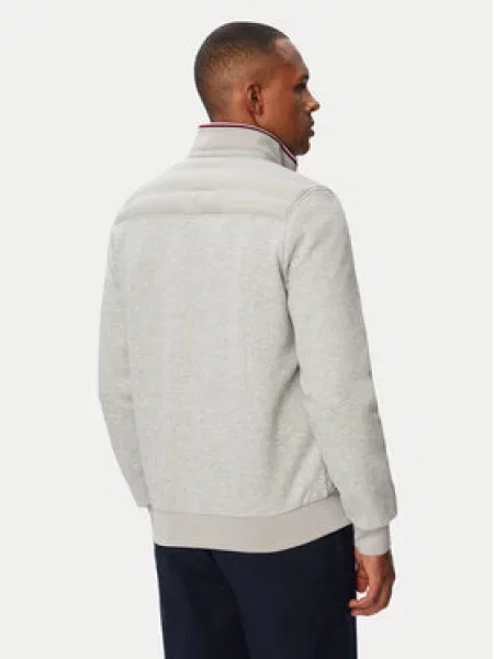 TOMMY HILFIGER Prehodna jakna ESS pegasto siva