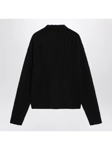 Sweter Rick Owens z kaszmiru czarny
