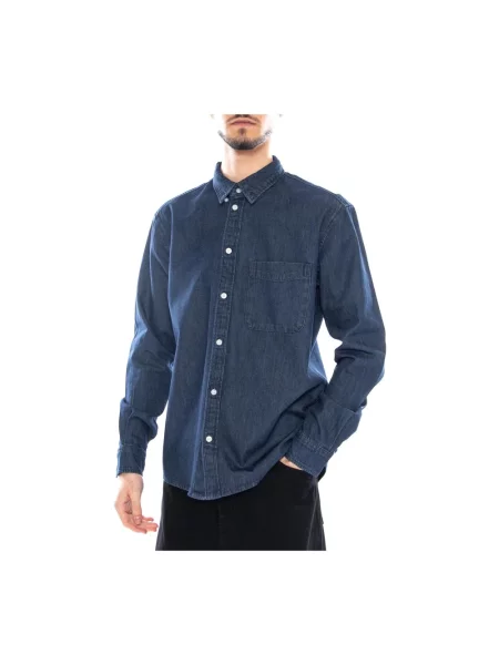 Koszula Only & Sons casual niebieska