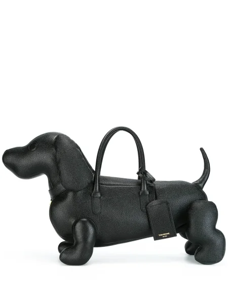 Geantă Thom Browne negru