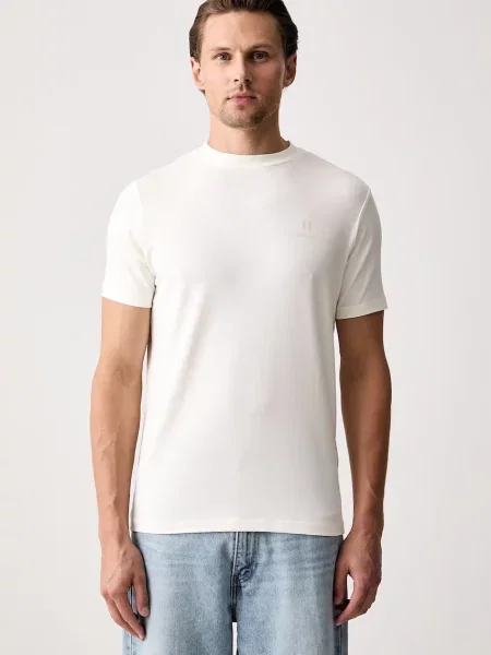 Karl Lagerfeld tricou pentru bărbați din cu bej
