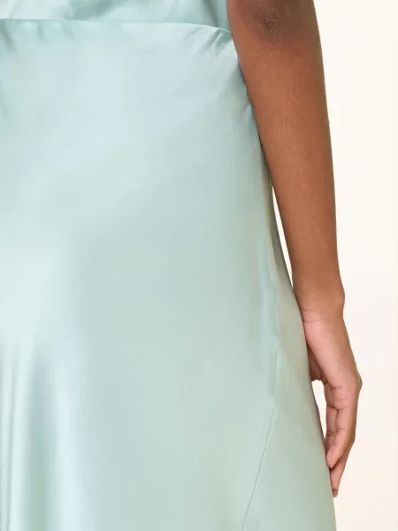 Ottod'ame Satynowa Spódnica Chiara blau