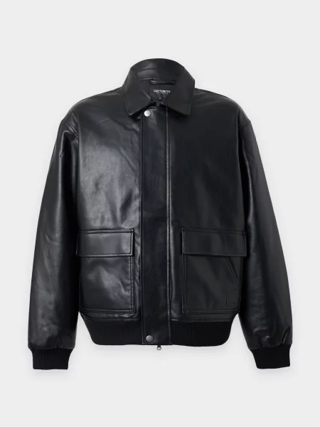 Carhartt WIP Geacă de primăvară-toamnă Arizona' negru