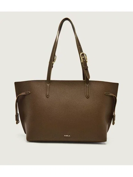 Furla Táska Ava M Tote Bag  Sötétbarna barna