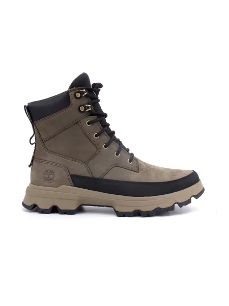Botki Timberland skórzane zielone