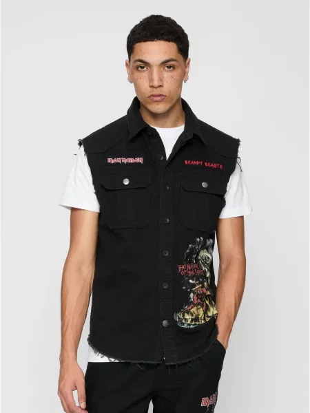 Srajca Brandit brez rokavov črna