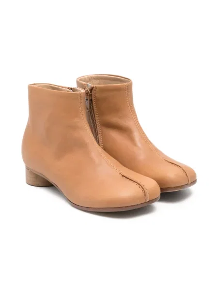 Buty do kostki dziecięce Mm6 Maison Margiela brązowe