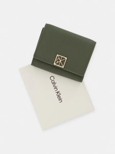 Calvin Klein RFID pénztárca női bőr zöld