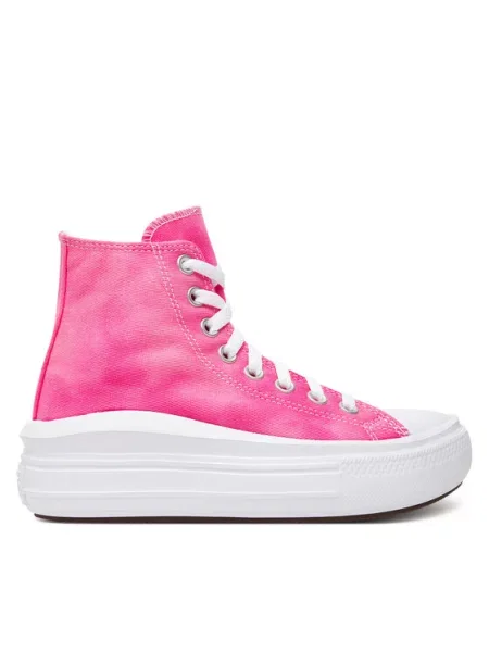 Sportbačiai Converse Chuck Taylor All Star Move Platform Rožinė balta
