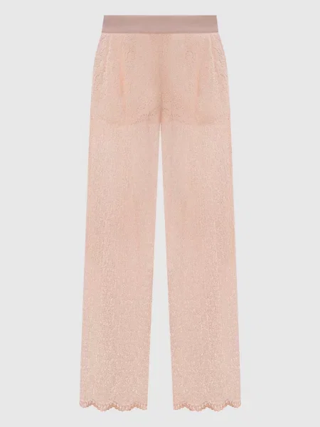 Брюки Ermanno Scervino розовые