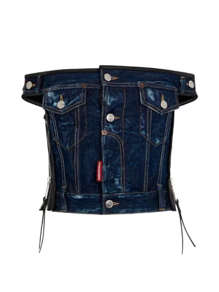Top Dsquared2 albastru