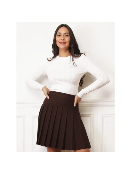 Fustă La Modeuse maro