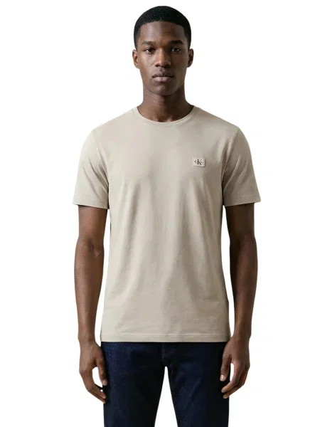 Tričko Calvin Klein béžová