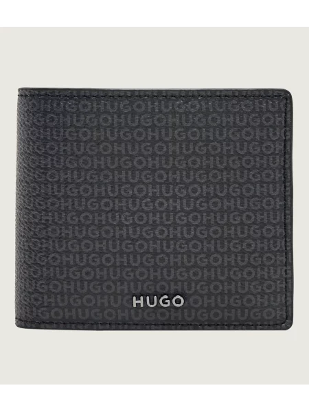 HUGO Portofel Coin M negru