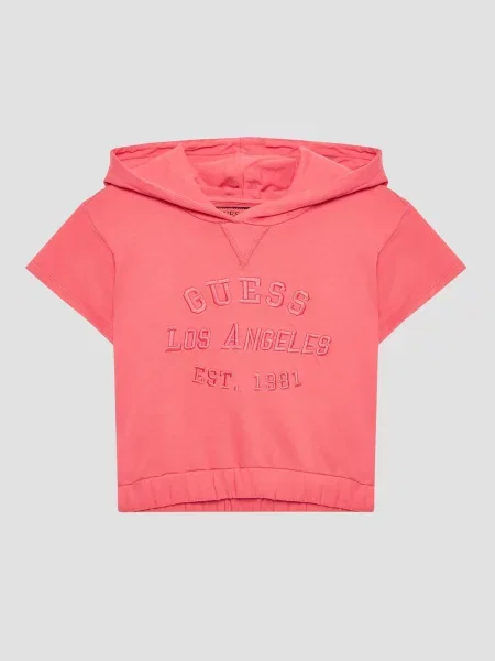Дитяча Футболка GUESS Kids кораловий