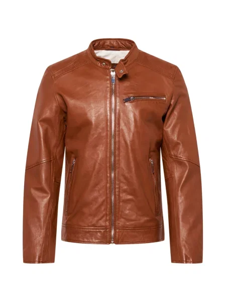 FREAKY NATION Geacă de primăvară-toamnă Lucky coniac maro