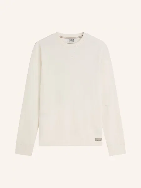 Scotch & Soda Tričko S Dlouhým Rukávem krémová