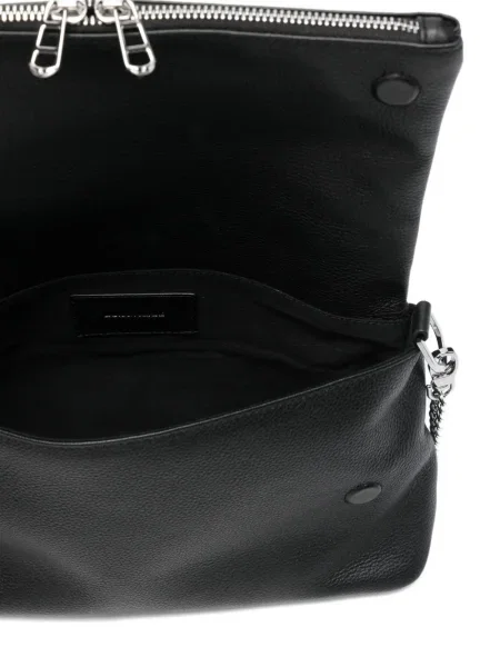 Geantă Zadig&voltaire de cristal negru