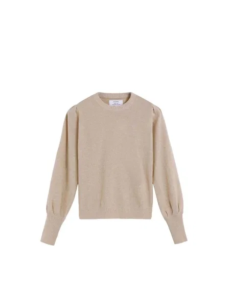 Scalpers Pulover Joyr amestecat bej