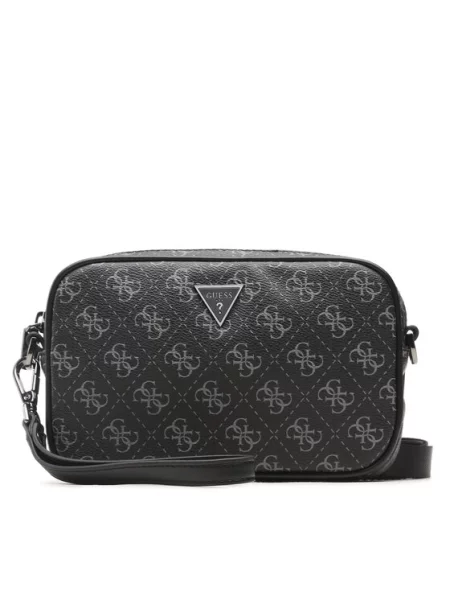 Guess Torbica za okrog pasu Vezzola Smart Accessories PMEVZL črna