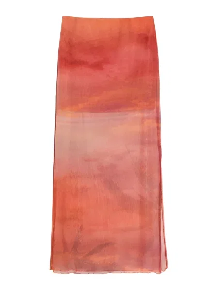 Bershka Fustă portocaliu