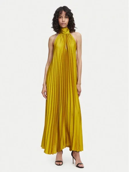 ACCESS FASHION Sukienka wieczorowa żółty