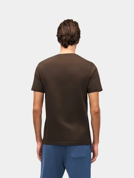 Футболка Lyle & Scott коричневий
