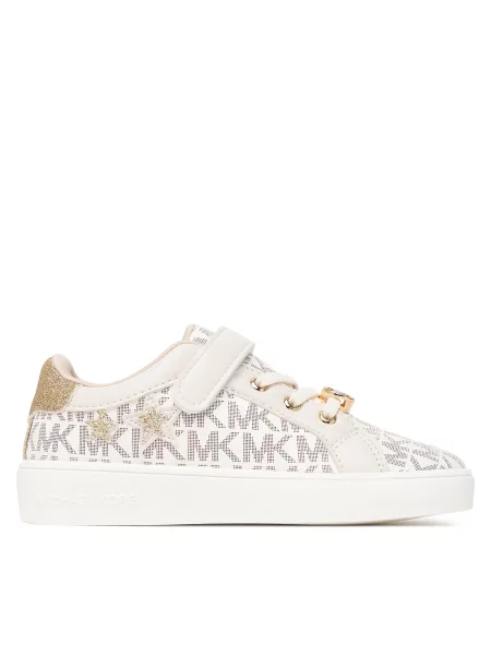 Laisvalaikio batai MICHAEL Michael Kors Jem Raine Star Ps Kreminė juoda