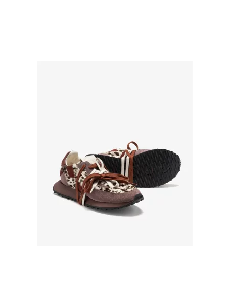 Sneakersy Ghoud skórzane