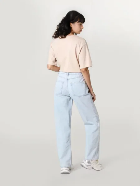 Широкі джинси синій