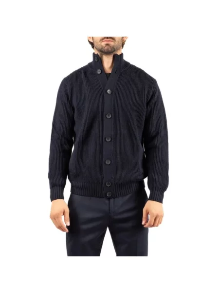 Sweter Filippo De Laurentiis niebieski