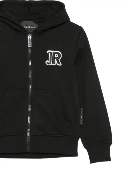 Bluza z kapturem dziecięca John Richmond czarna
