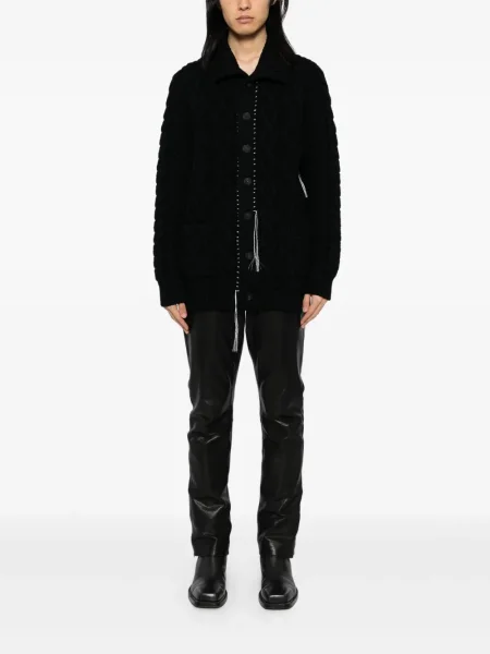 Cardigan Incarnation de lână negru