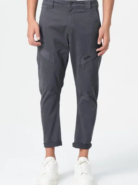M.O.D MIRACLE OF DENIM Pantaloni cu metalic gri