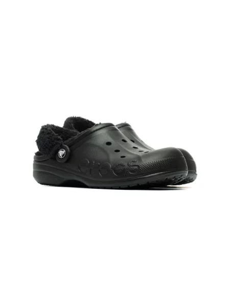 Pántos félcipo Crocs fekete