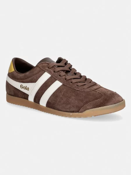 Gola sneakersy zamszowe BULLET SUEDE brązowe
